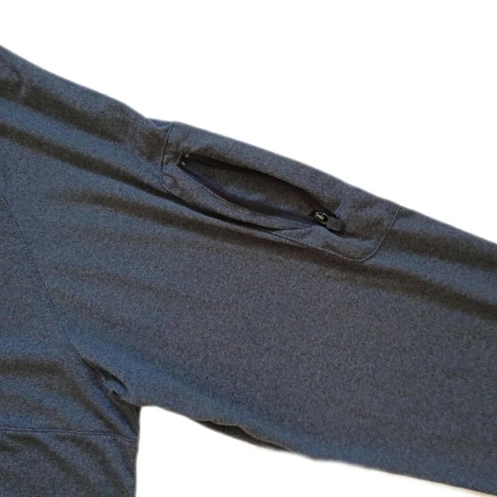 New Era Yankees 1/4 Zip Lightweight Pullover Mens L Gray MLB Genuine Merchandise